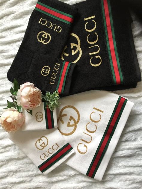 gucci bath towels|gucci decor temporary.